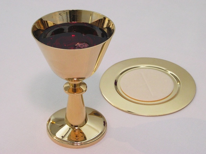 Znalezione obrazy dla zapytania chleb i wino w eucharystii