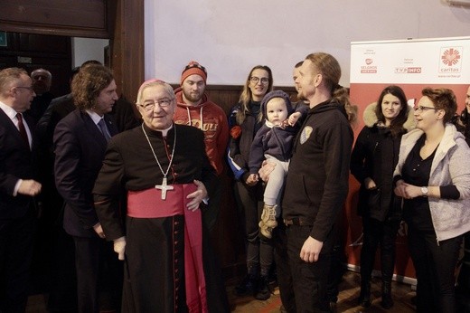 Wigilia dla ubogich i bezdomnych Caritas