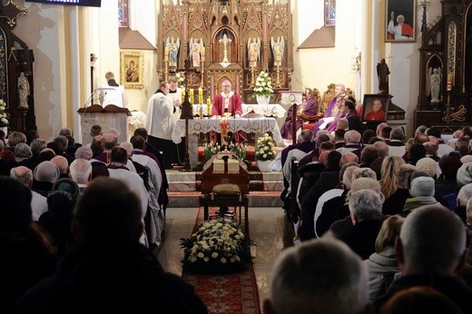 Uroczystości pogrzebowe ks. prał. Franciszka Cybuli